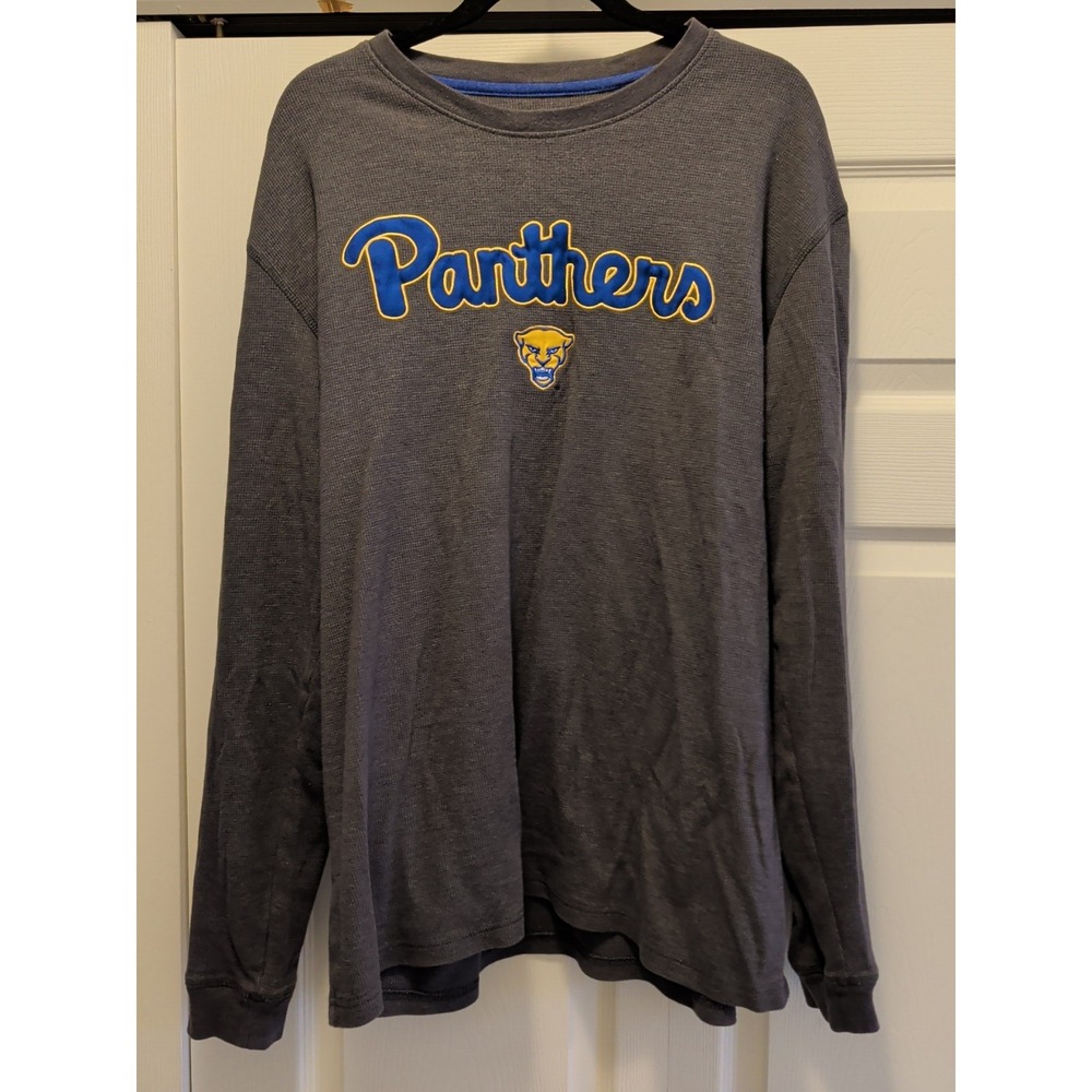 Colosseum Pitt Panthers University of Pittsburgh Thermal Long Sleeve Shirt XXL